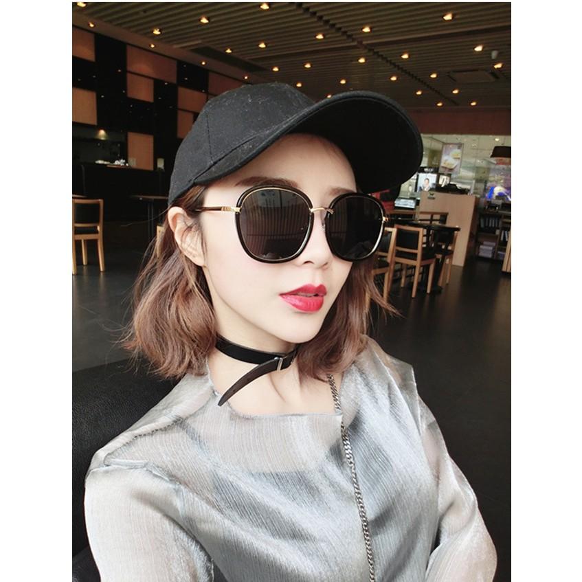Kính râm thời trang mắt bản to