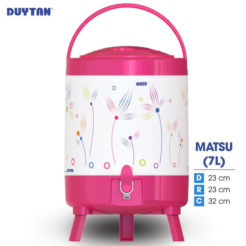 Bình đá cách nhiệt Duy Tân Matsu 7 Lít - Kích thước 23 x 23 x 32 cm