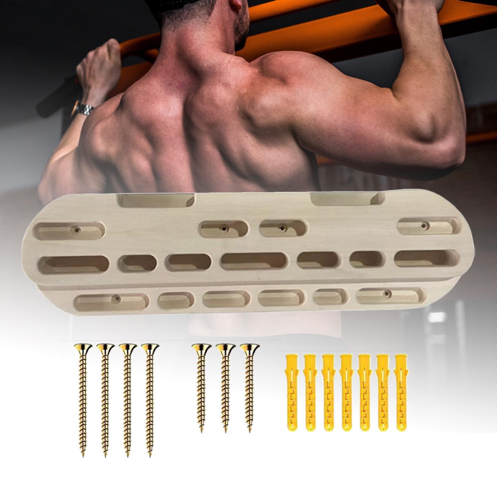 Rock Climbing Board Fingerboard for Home Equipment Strength