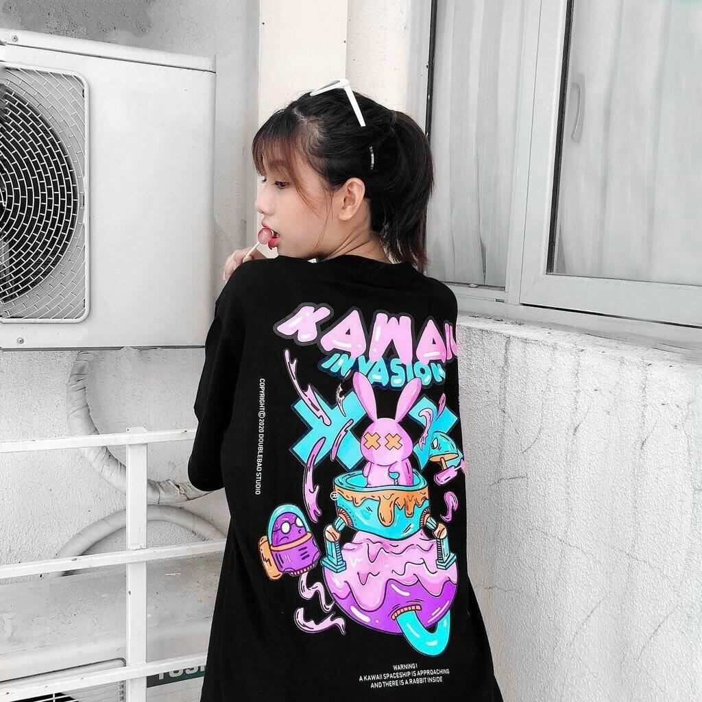 Áo Thun Nam Nữ Tay Lỡ Unisex Cực Đẹp Chất Liệu Cotton 65/35 Cực Thoáng Mát, Co Giãn Tốt