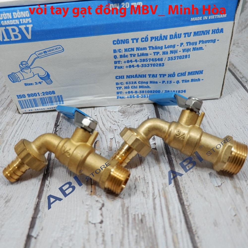 Vòi nước nhà tắm MBV Minh Hòa Việt Nam dn15, dn20
