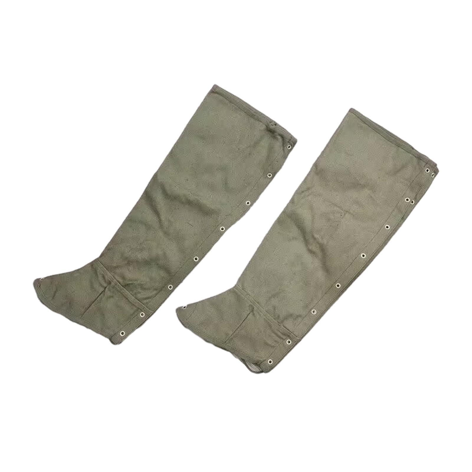 Leg Knee Guard Canvas Leg Protector for Backpacking Winter Tourist Outdoor