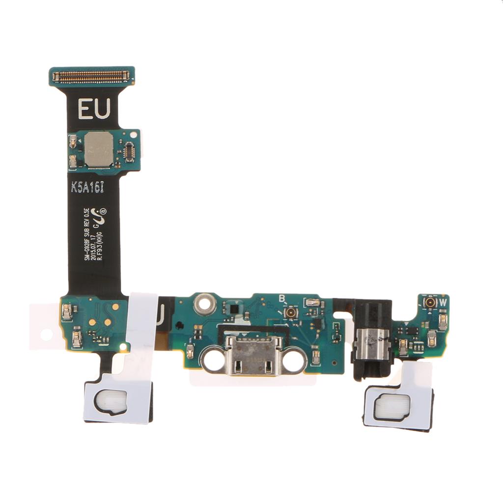 Mobile Flex Cable, Micro USB Charging Port Charger Connector Dock Flex Cable Replacement Part for Samsung Galaxy S6 Edge Plus G928F