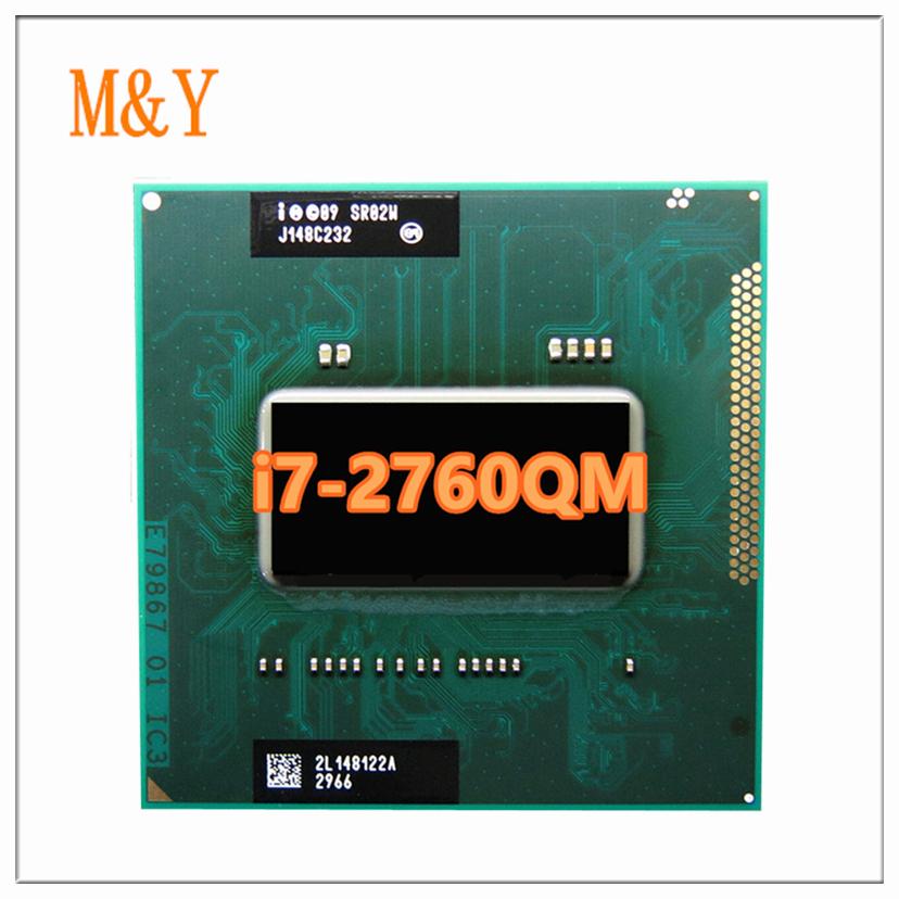 I7-2760QM SR02W I7 2760QM SRO2W Bộ Vi Xử Lý Quad-Core SOCKET G2 / rPGA988B I7 2760QM Laptop CPU 2.6GHz 45W 6M