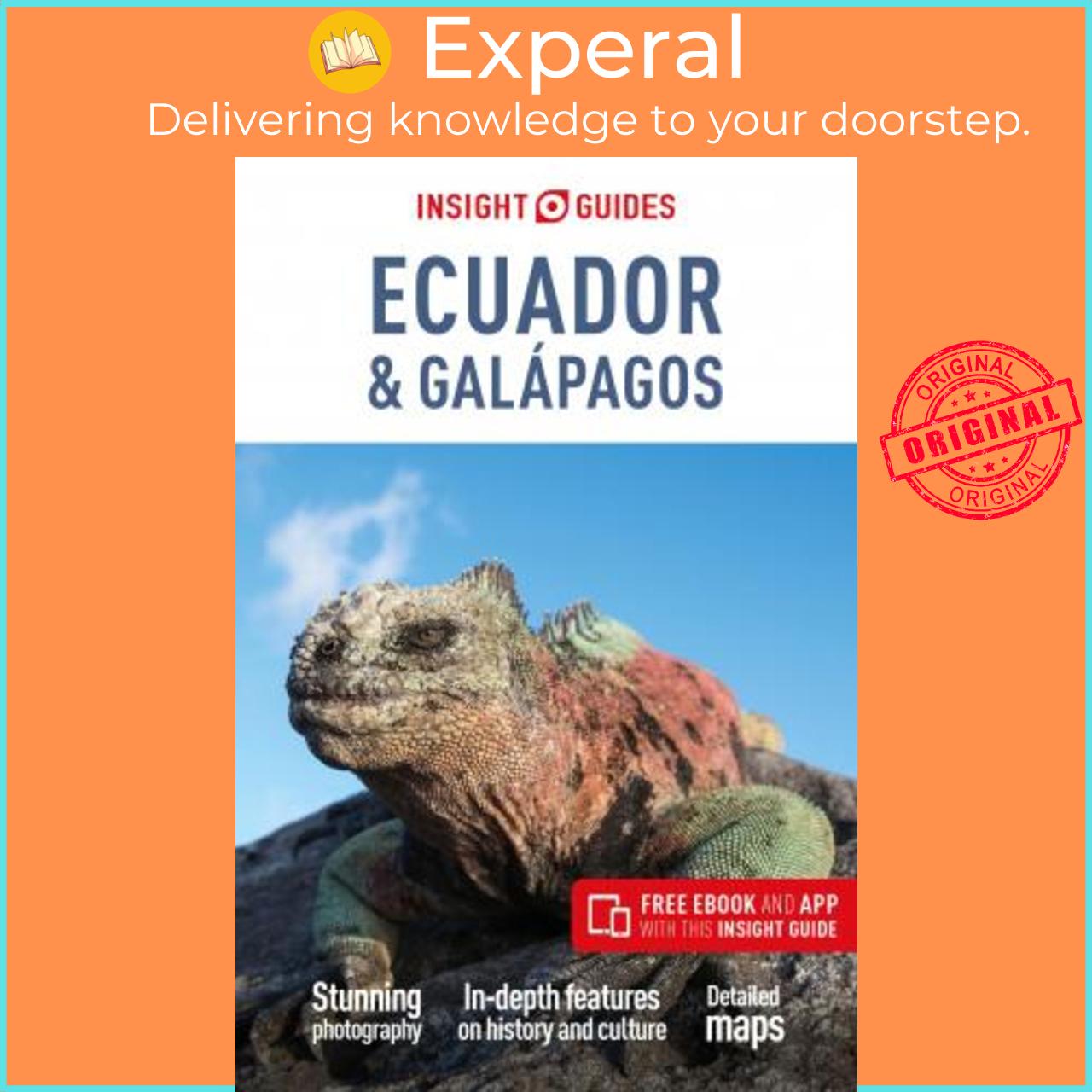 Hình ảnh Sách - Insight Guides Ecuador & Galapagos (Travel Guide with Free eB by Apa Publications Limited (UK edition, paperback)
