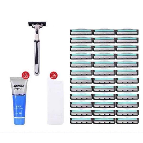 Dao cạo râu lưỡi kép - 36 lưỡi thay thế