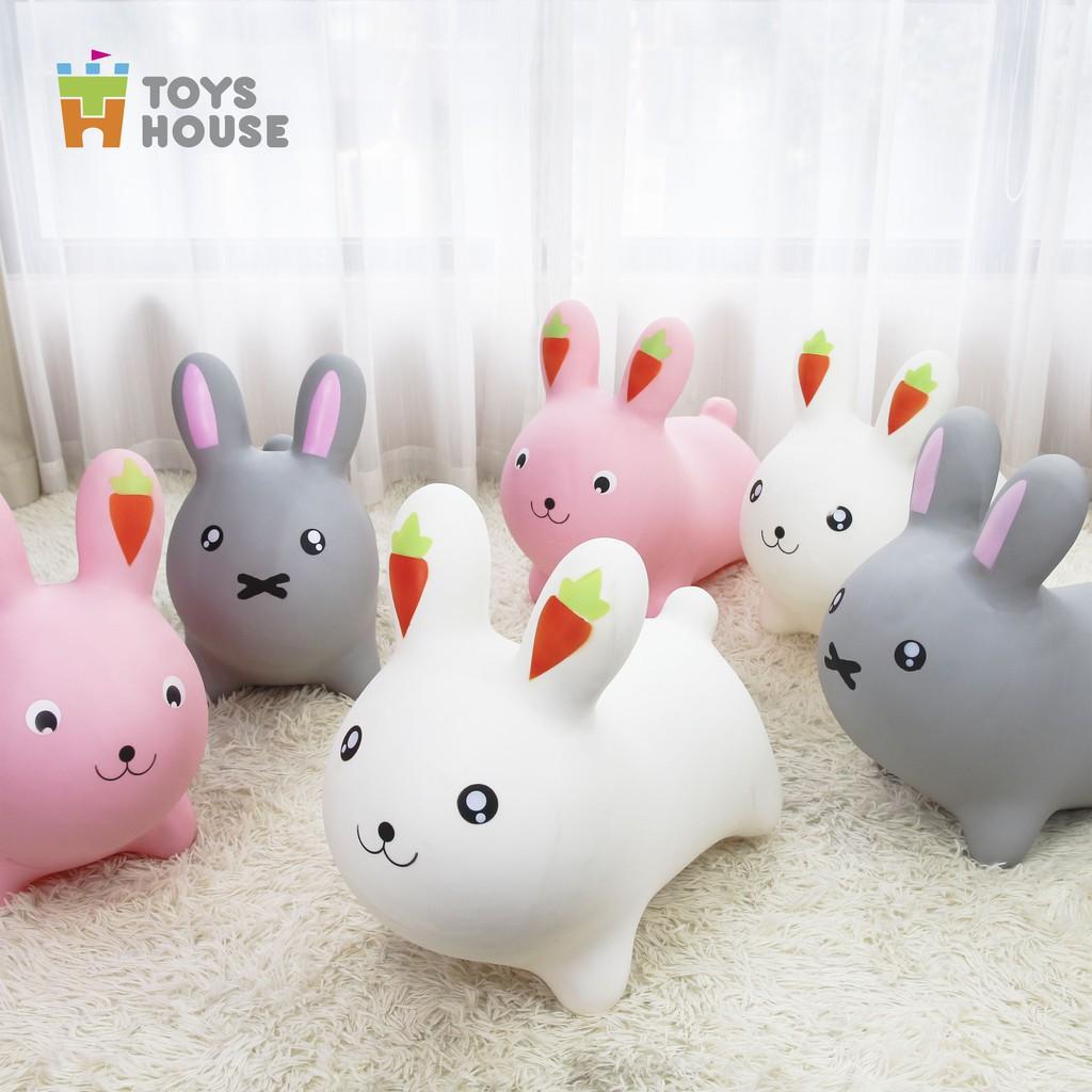 Thú nhún cao cấp cho bé kèm bơm Toys House