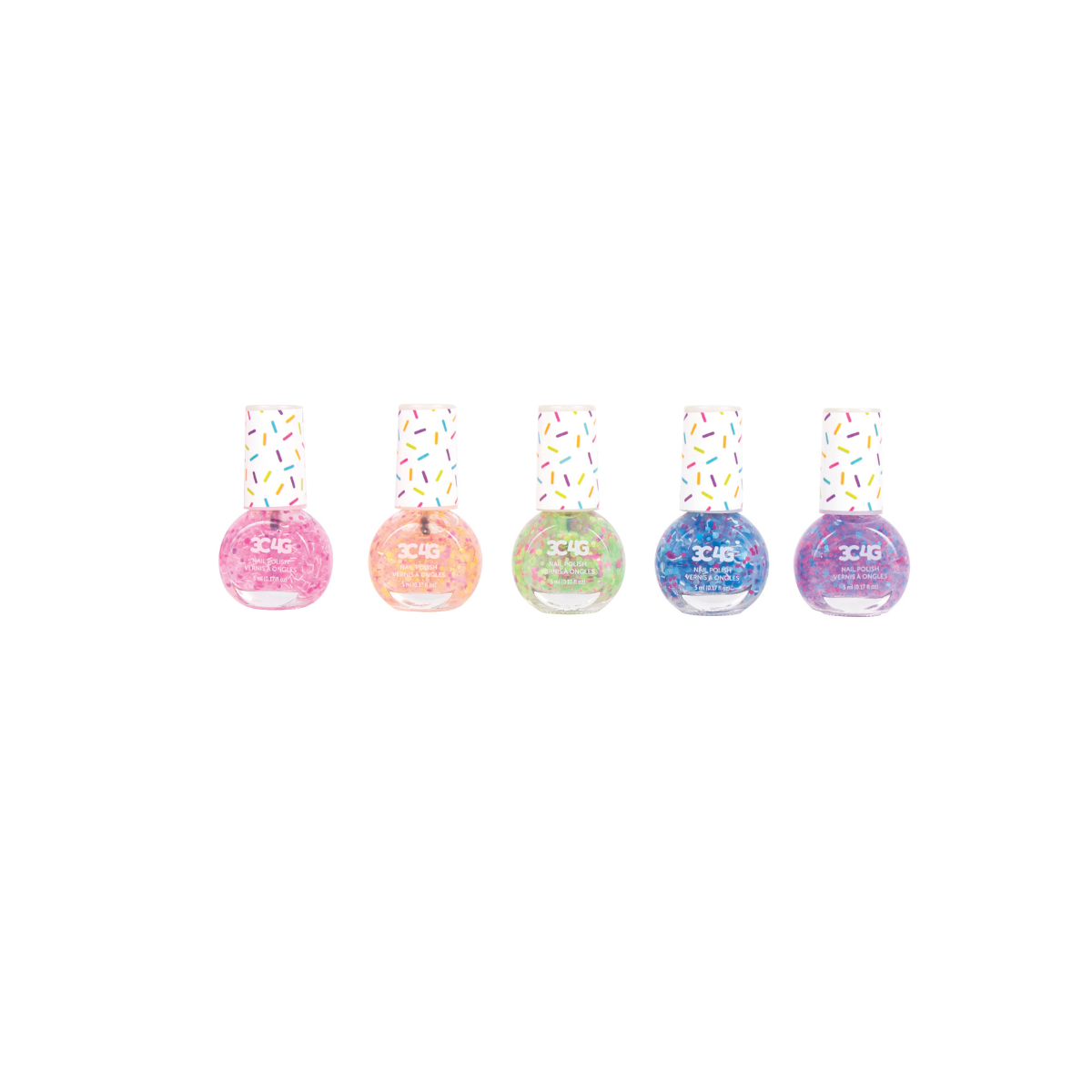 Đồ Chơi Combo 5 Sơn Móng Tay Confetti 3C4G 20270914/10012MIR