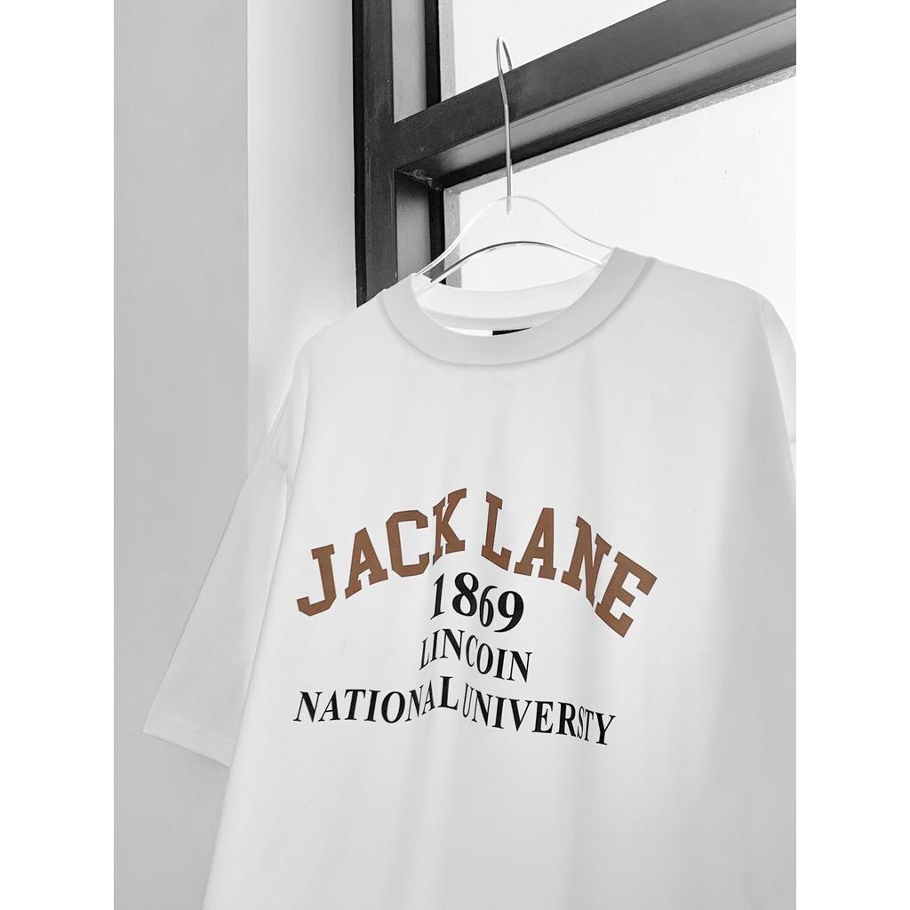 ÁO PHÔNG JL LINCOIN, Áo thun nam nữ oversize dáng rộng, Local Brand JACKLANE