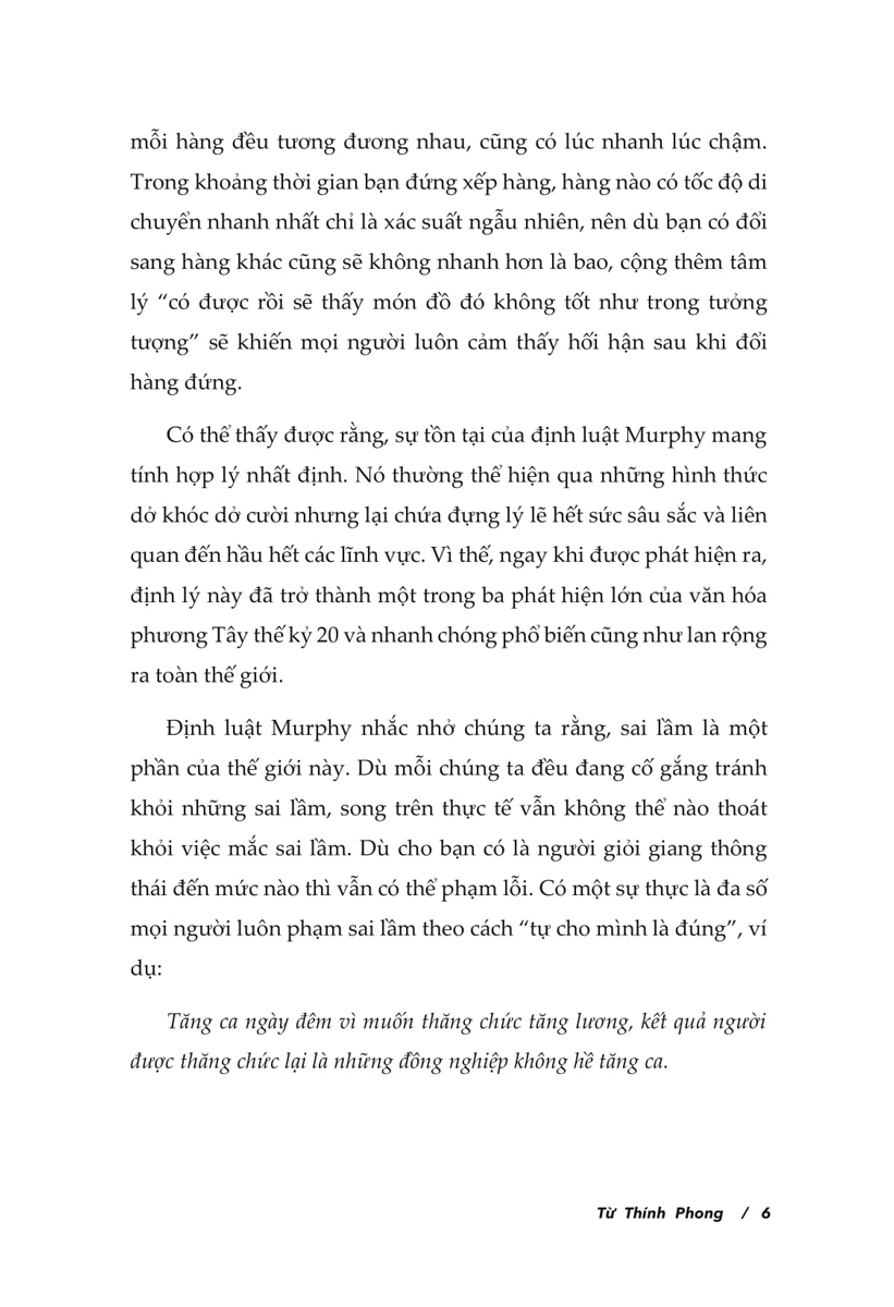 Định Luật Murphy - Mọi Bí Mật Tâm Lý Thao Túng Cuộc Đời Bạn - AZ