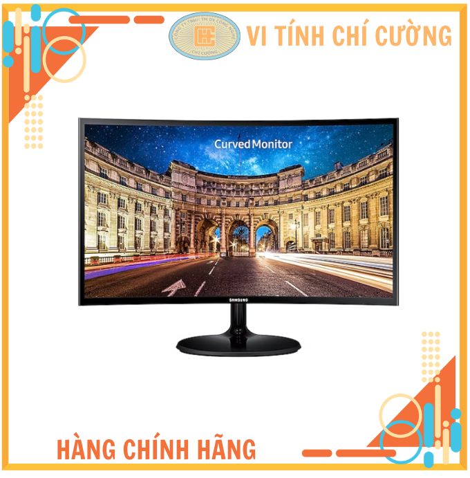 Màn Hình Cong Samsung 24inch LC24F390FHEXXV (FHD | VA | 60Hz | VGA | HDMI) - HÀNG CHÍNH HÃNG