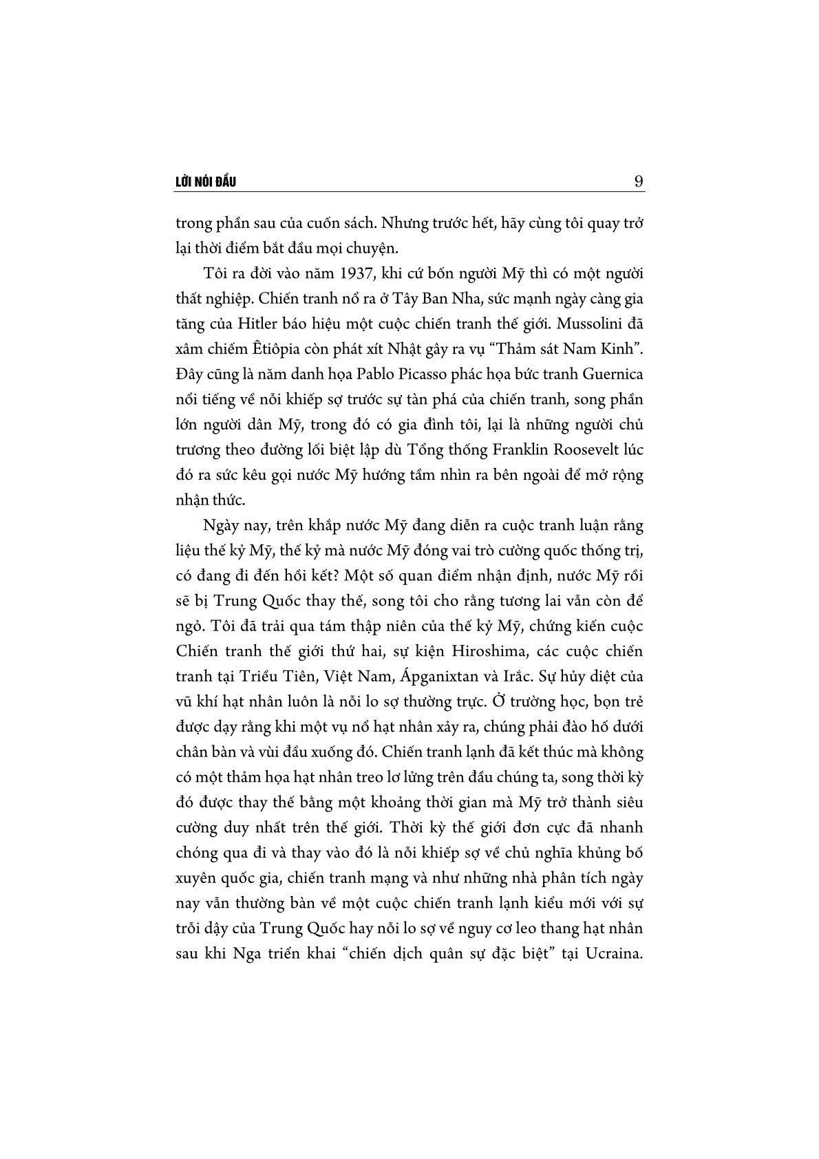 Sống trong thế kỷ Mỹ (Sách tham khảo)