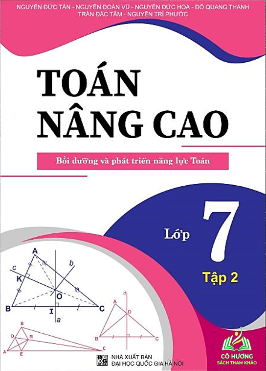 Sách - Combo Toán nâng cao Lớp 7 Tập 1+2 -ĐT #huongbook