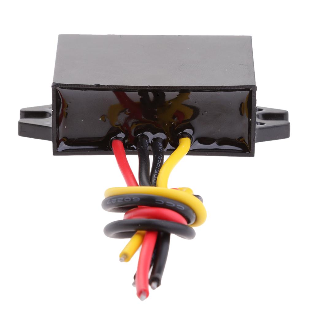 DC Volt Converter 8-36V 12V/24V Step Down to 5V 4A/20W Car LED Power Supply Waterproof