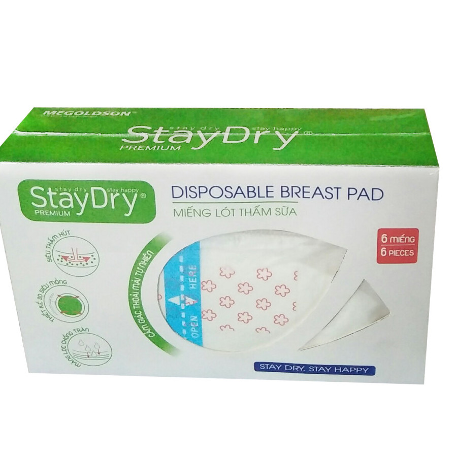 Miếng lót thấm sữa StayDry Premium