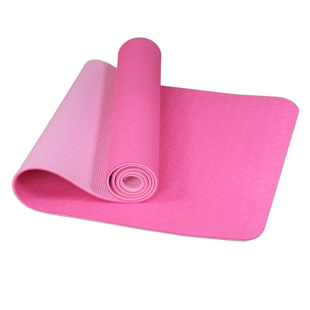 Thảm tập Yoga Sportslink Zera TPE 2 lớp 6mm