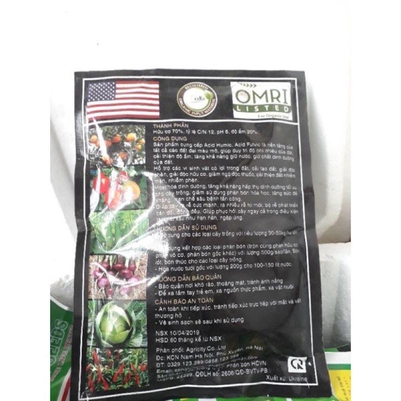 Phân hữu cơ HUMIC hàm lượng hữu cơ 70%- 200g