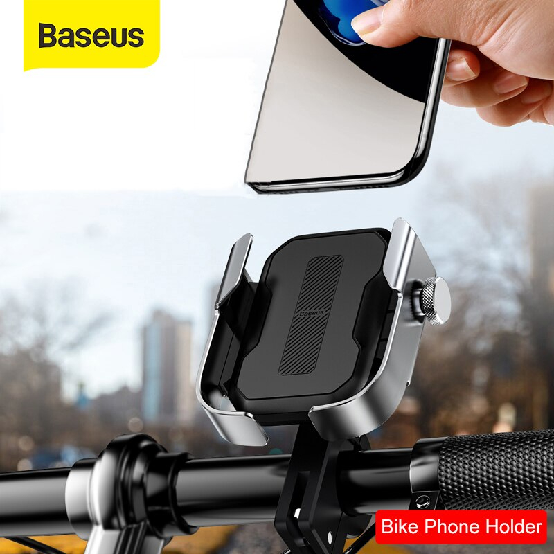 Giá đỡ điện thoại Baseus Motorcycle Phone Holder Support Moto - Hàng Chính Hãng