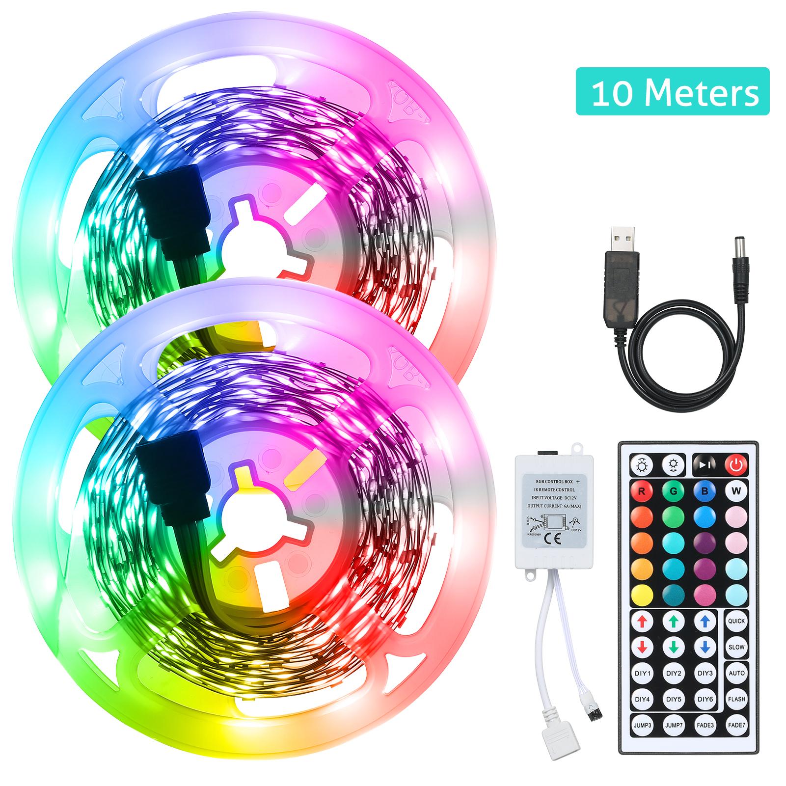 Bộ dây đèn LED dải sáng với điều khiển từ xa