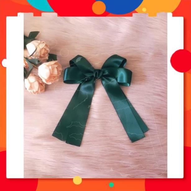 Kẹp Buộc Tóc Nơ Satin Lụa Cao Cấp - Phụ kiện tóc