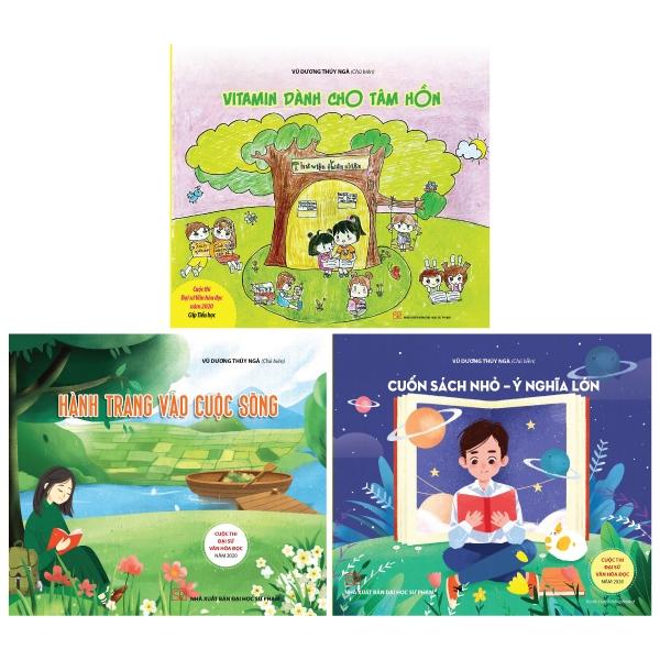 Bộ Sách Cuộc Thi Đại Sứ Văn Hóa Đọc 2020: Hành Trình Vào Cuộc Sống + Cuốn Sách Nhỏ - Ý Nghĩa Lớn + Vitamin Dành Cho Tâm Hồn