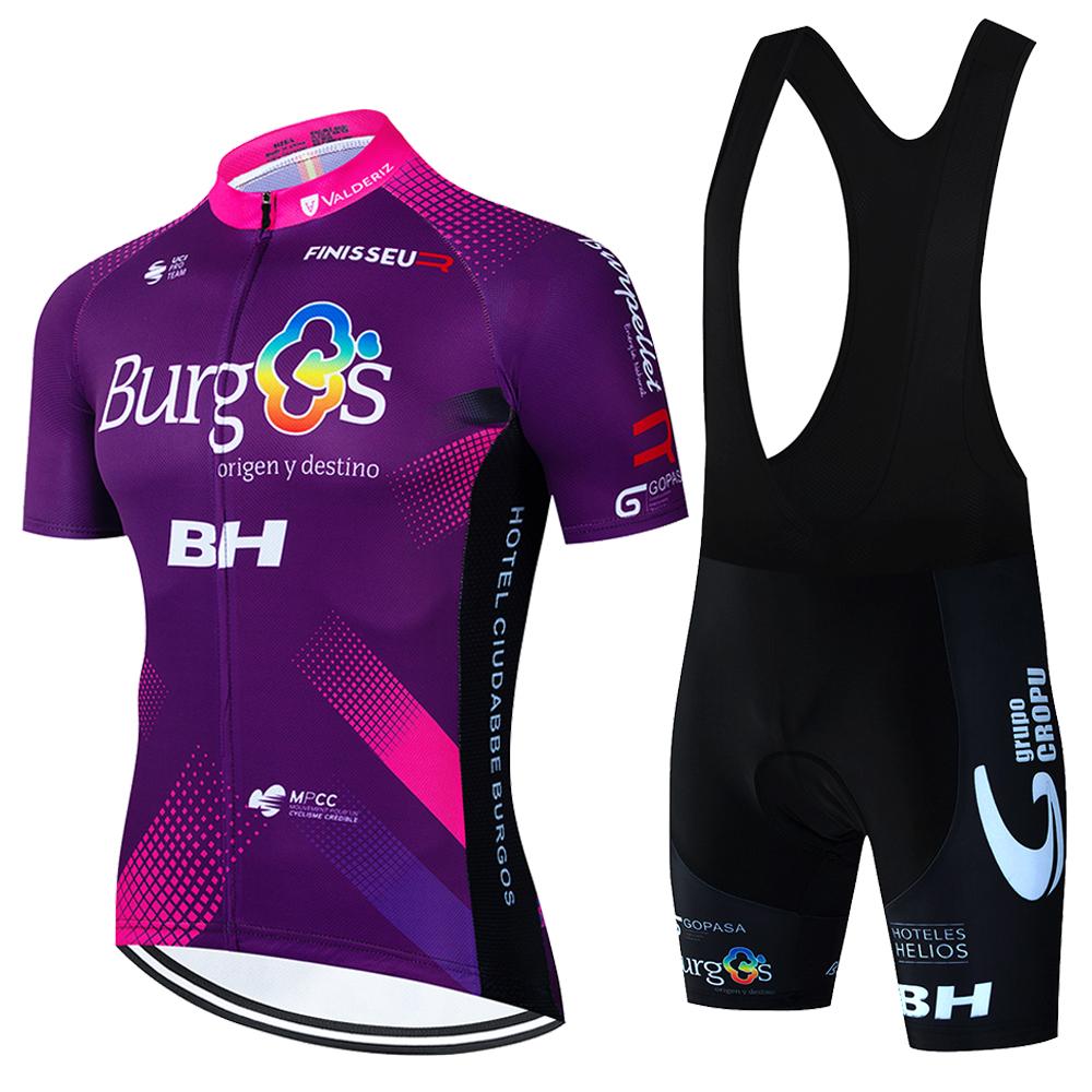 2023 Mùa hè BH Pro Cycling Jersey đặt đàn ông xe đạp tay áo ngắn xe đạp xe đạp Tricota Maillot đi xe đạp áo sơ mi cổ áo Color: 8 Size: XS