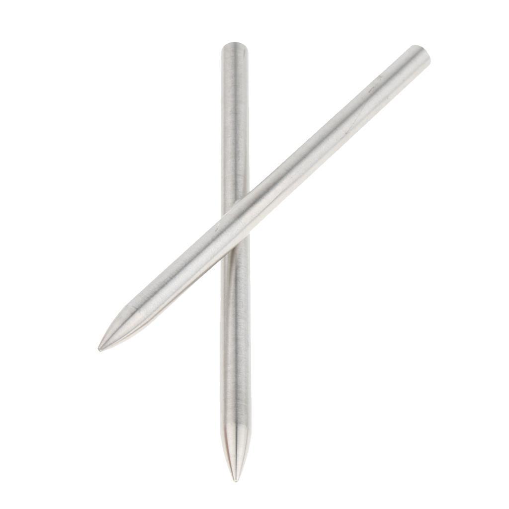 2pcs Stainless Steel Paracord Fid Lacing Stitching Needles Outdoors