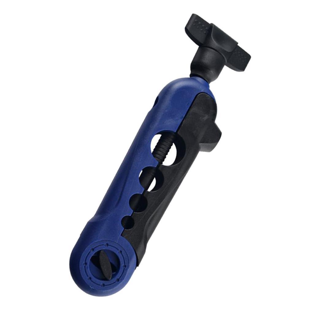 Mini Portable Fishing Line Spooler Fishing Reel Winder Adjustable Black