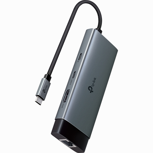 Cổng chuyển đổi TP-Link 6-in-1 USB-C UH6120C - Hàng chính hãng
