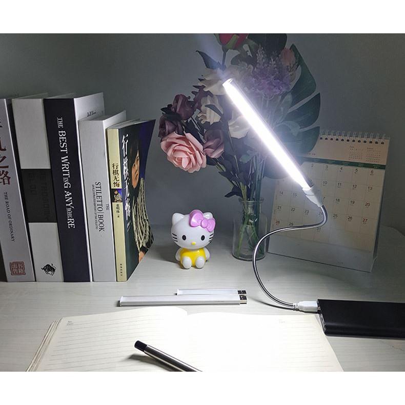 Đèn Led USB Hugiasmart  Thanh đèn led đầu cắm usb siêu sáng 20 bóng Led đế nhôm tản nhiệt