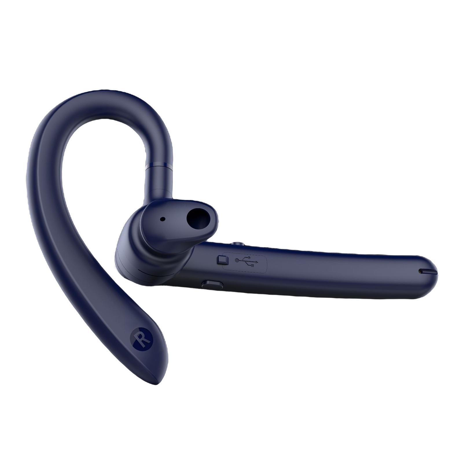 Bluetooth Headsets V5.0 Noise Cancelling with Mic Earphone for Office Music Gym Running