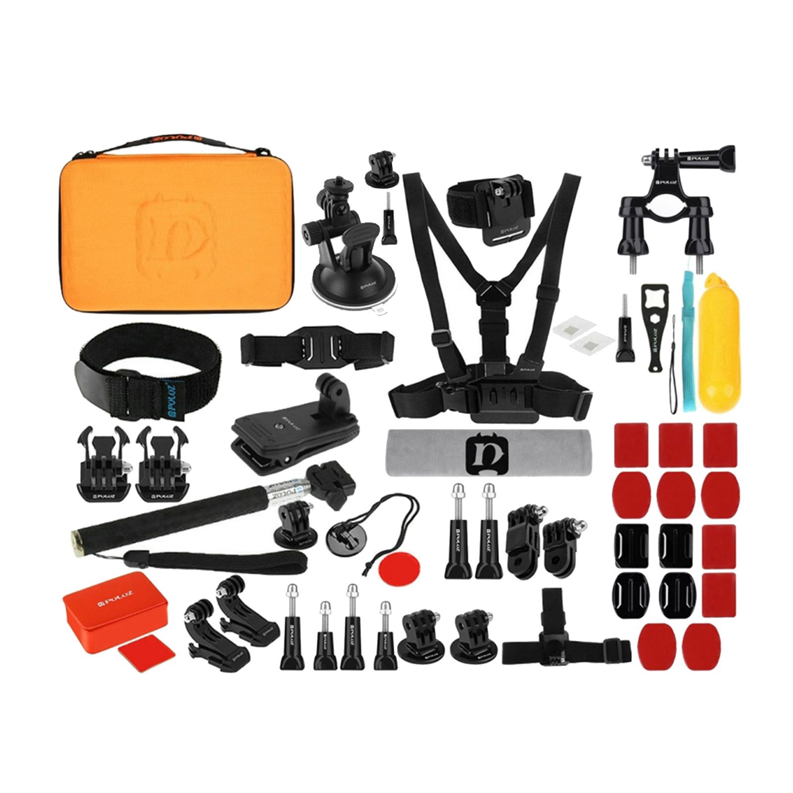 53-in-1 Accessories Kit for GoPro Hero 7 6 5 4 3 2 for NEW HERO Pro Camera
