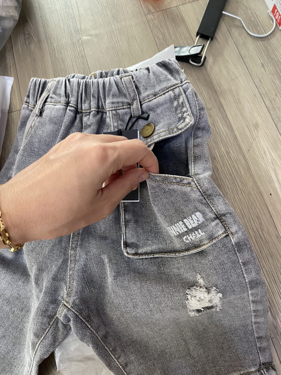 QUẦN JEANS LỬNG CAO CẤP BÉ TRAI