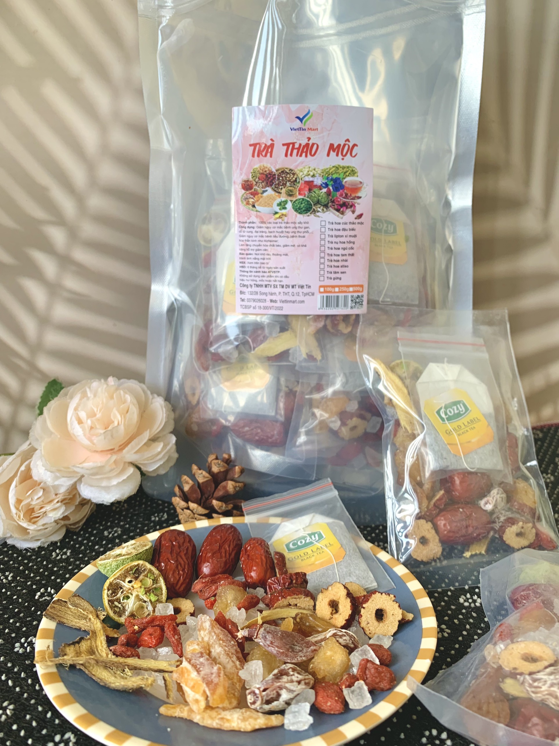 Trà Lipton Thảo Mộc Cam Thảo Xí Muội