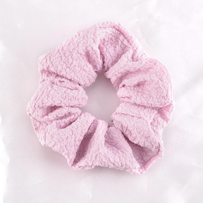 Scrunchies buộc tóc tông màu hồng ngọt ngào, nữ Classy tính thanh lịch PK1338