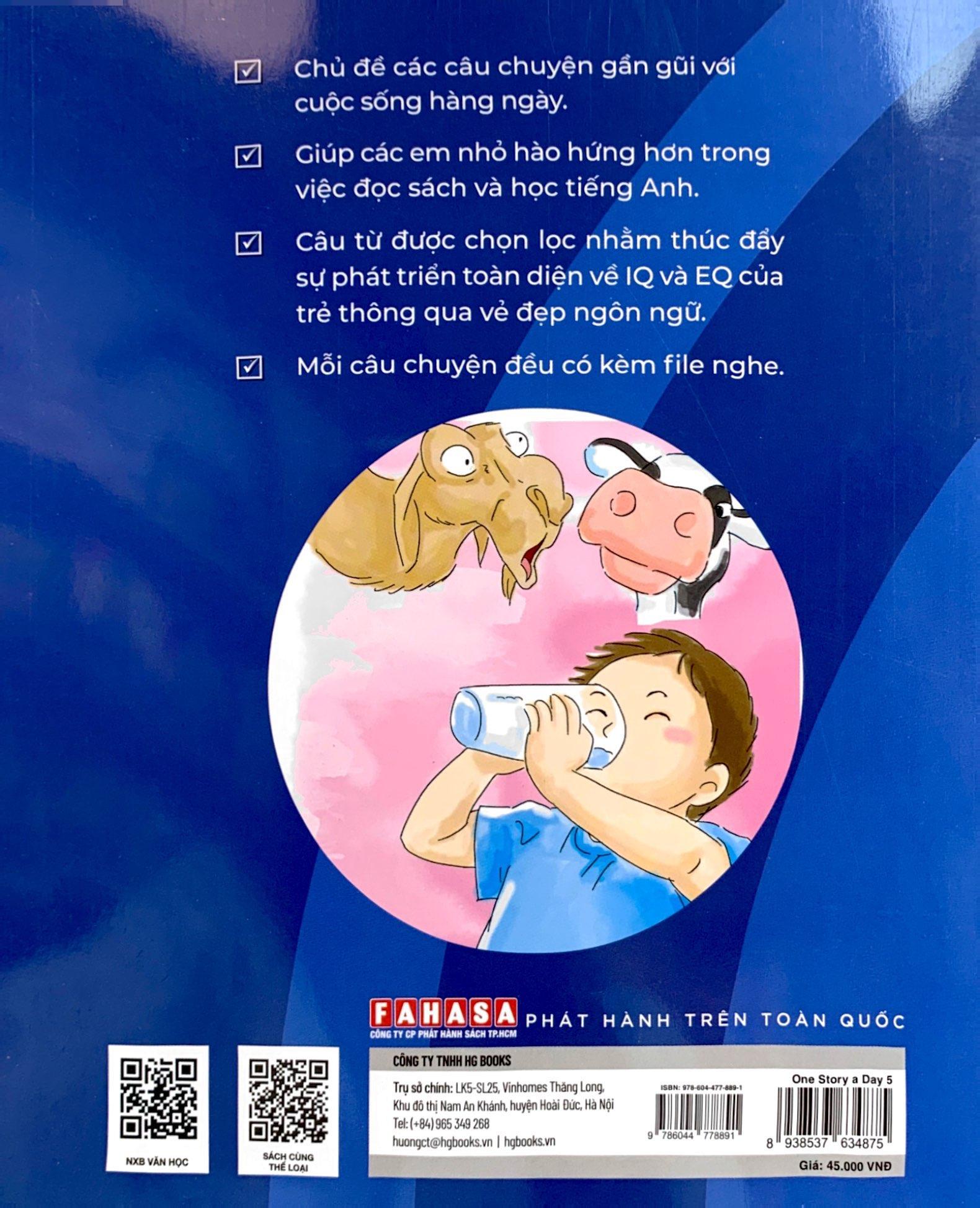 Mỗi Ngày Một Câu Chuyện - One Story A Day - 365 Câu Chuyện Truyền Cảm Hứng Được Viết Bởi Các Chuyên Gia Giáo Dục Hàng Đầu Canada - Tháng 5