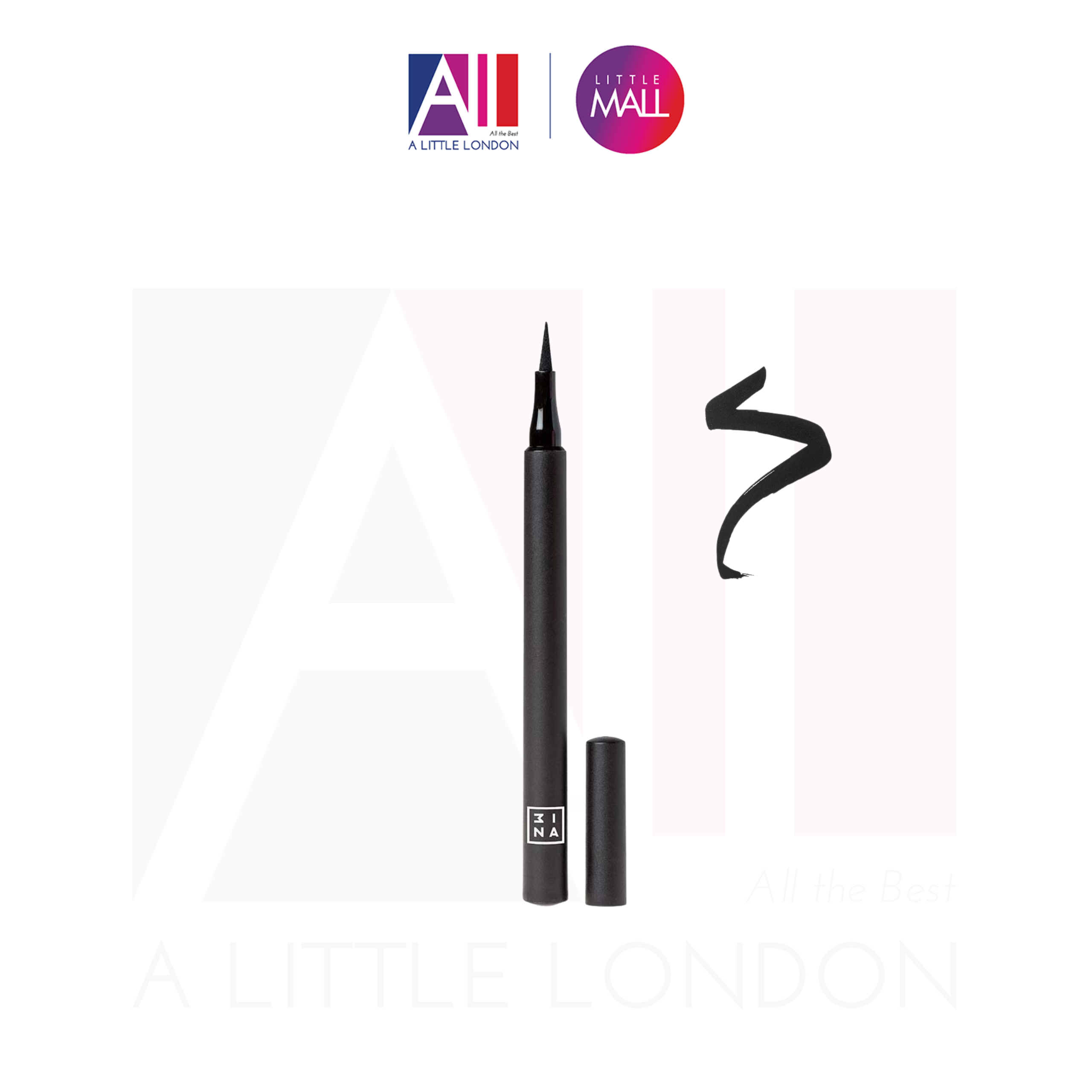 Bút kẻ mắt nước lâu trôi 3ina 900 The 24h Pen Eyeliner 1.2ml