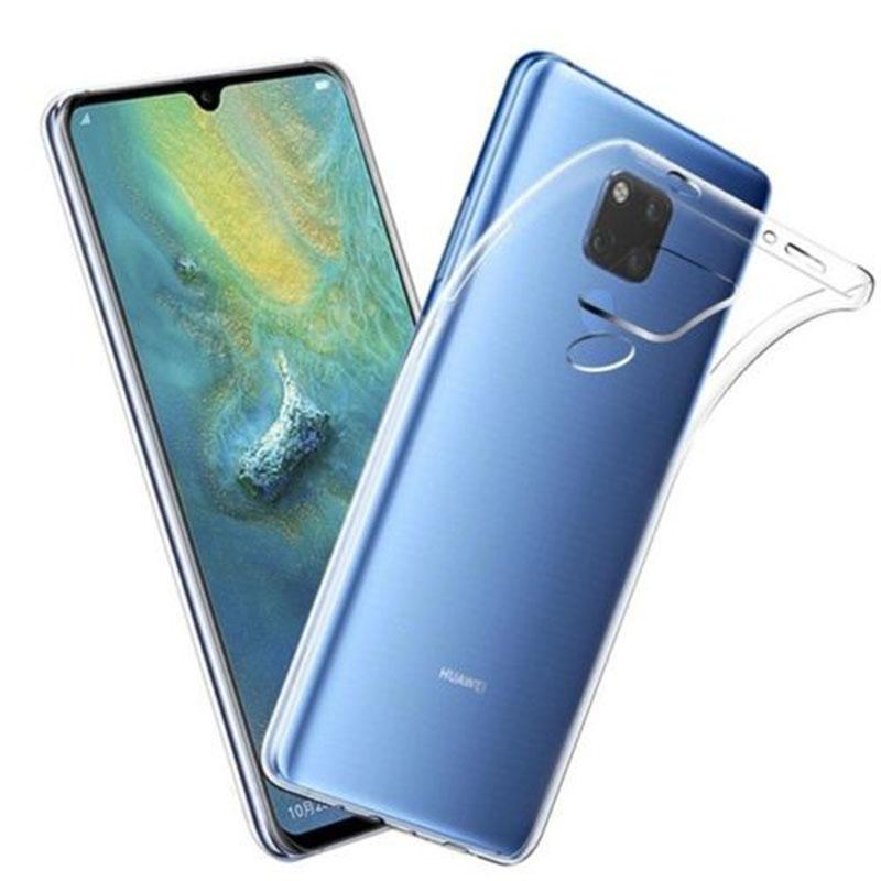 Ốp lưng silicon dẻo trong suốt Loại A cao cấp cho Huawei Mate 20