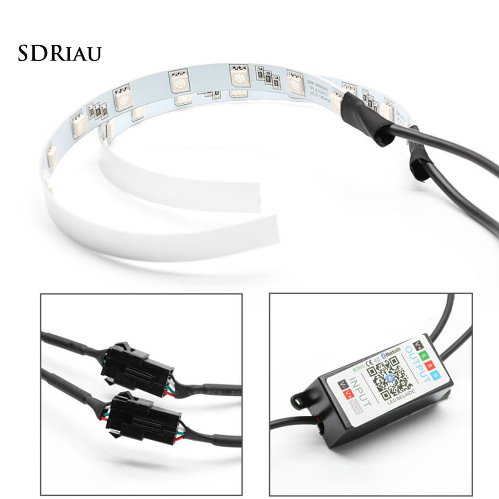 Set 2 Đèn Pha Led Không Dây Kèm Điều Khiển Từ Xa Cho Xe Hơi