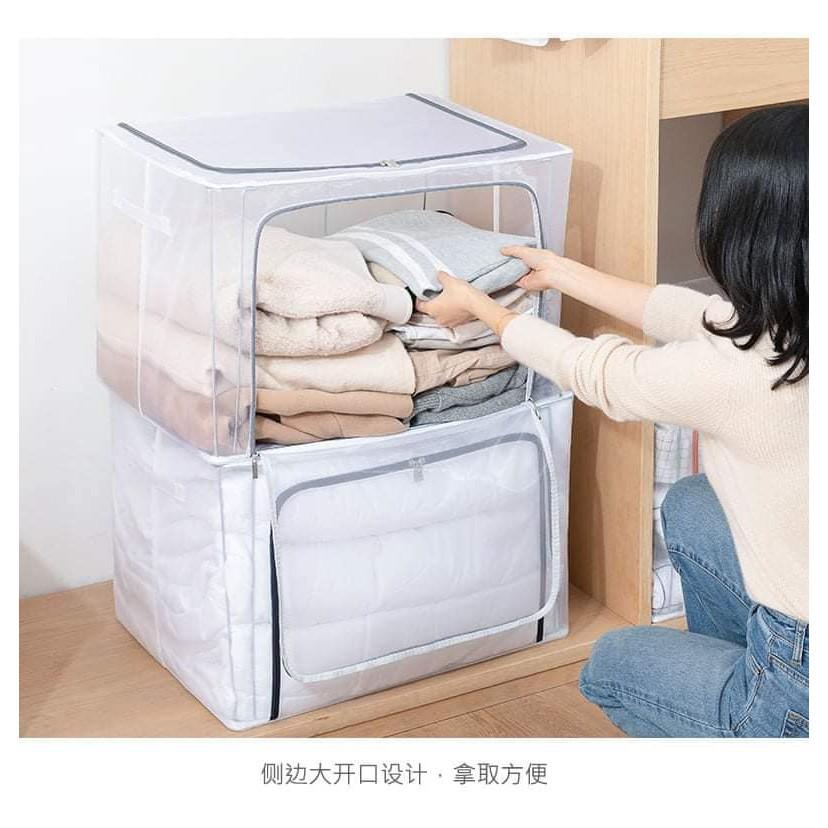 Tủ chăn khung sắt mẫu mới 2021 - Đa năng tiện dụng cho mọi gia đình