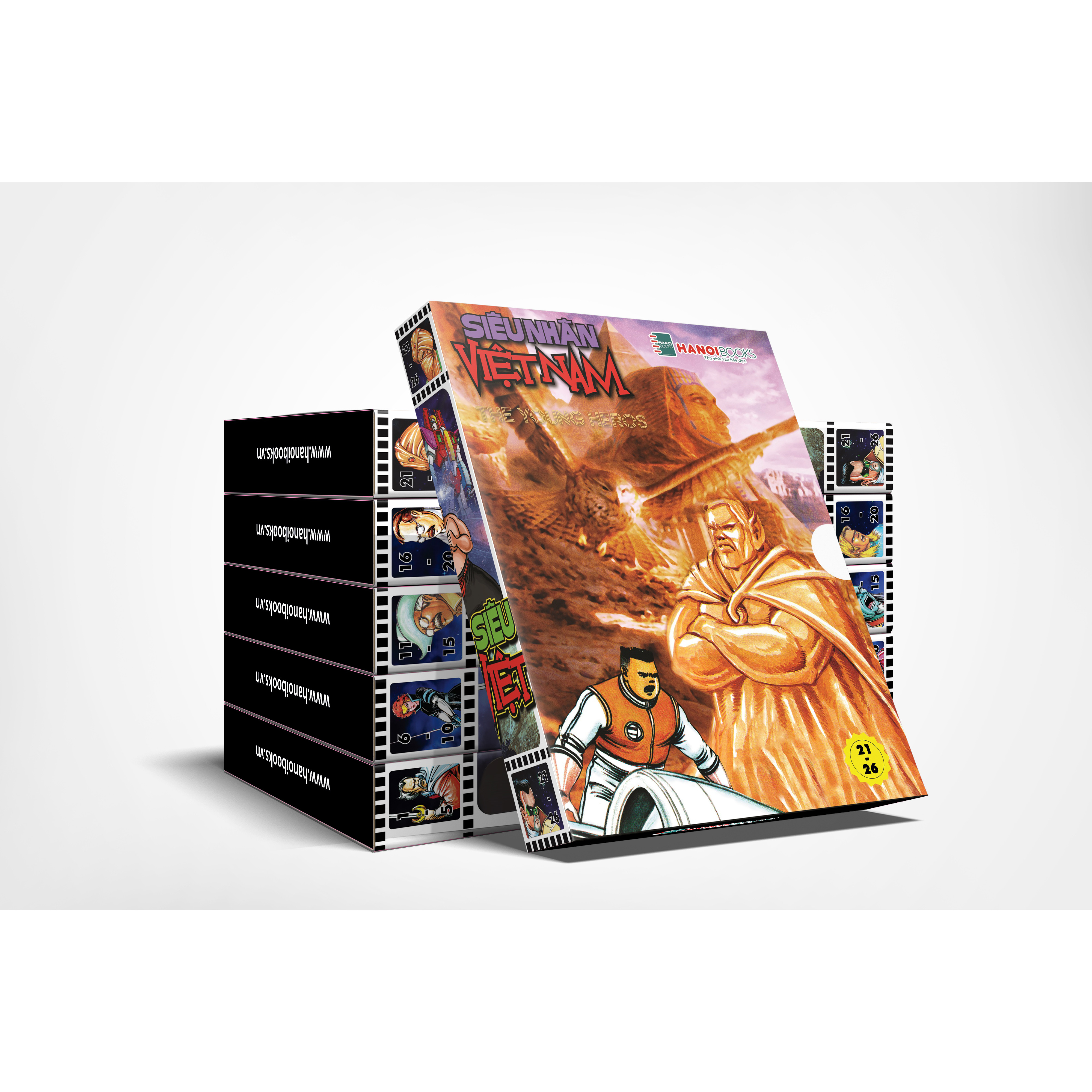 Boxset 5 : 6 tập Siêu Nhân Việt Nam