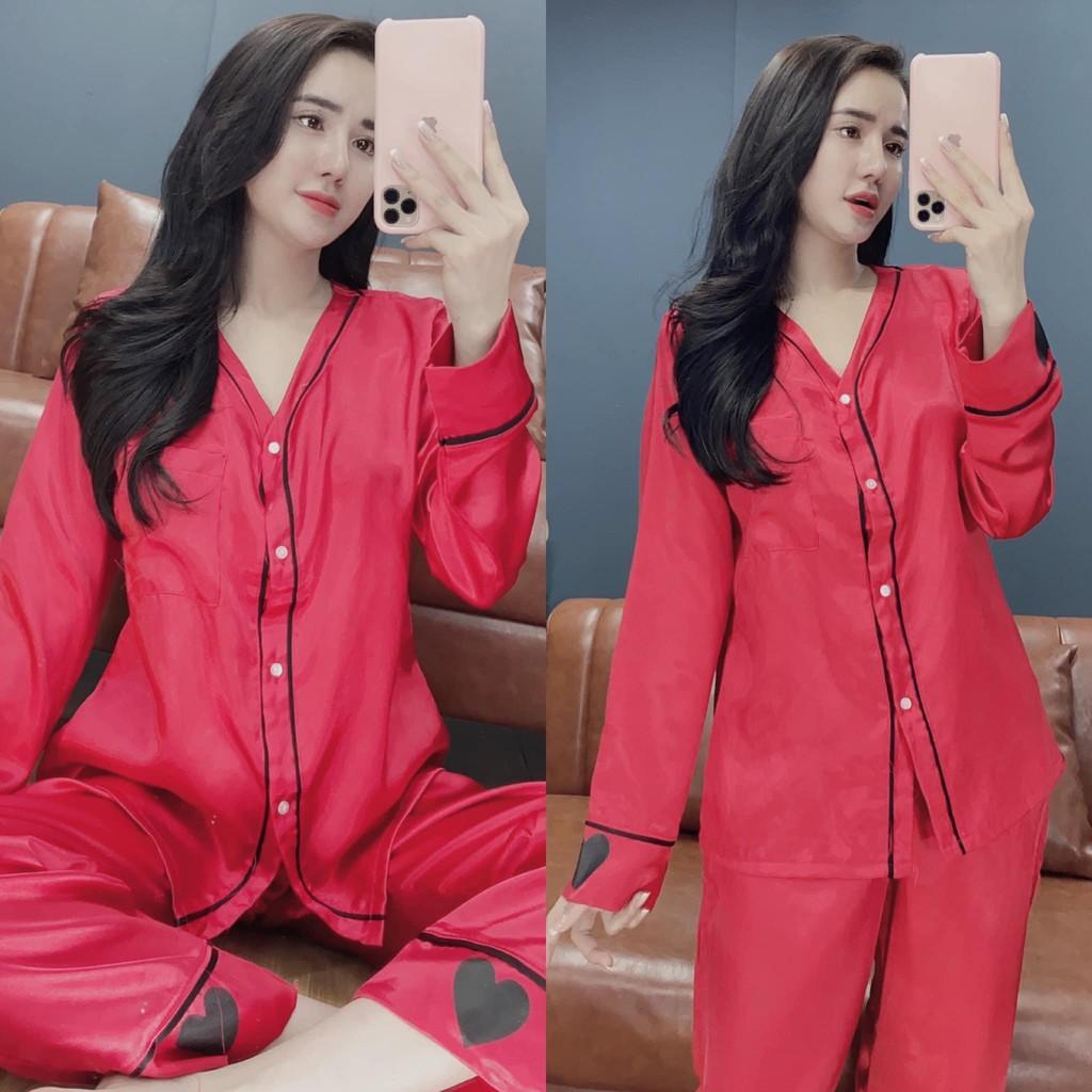 ĐỒ BỘ PIJAMA giá tốt, hàng lụa đẹp tuyệt vời, DƯỚI 60kg mặc vừa, lụa mát