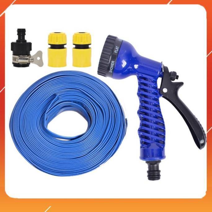 Bộ dây tăng áp 3 lần vòi xịt nước rửa xe, tưới cây loại 3-5m 206843
