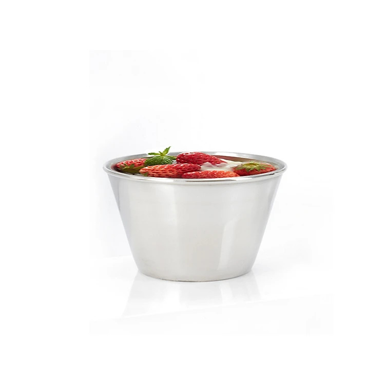 Bát chén đựng gia vị bằng inox 304 loại 1 lớp 170ml