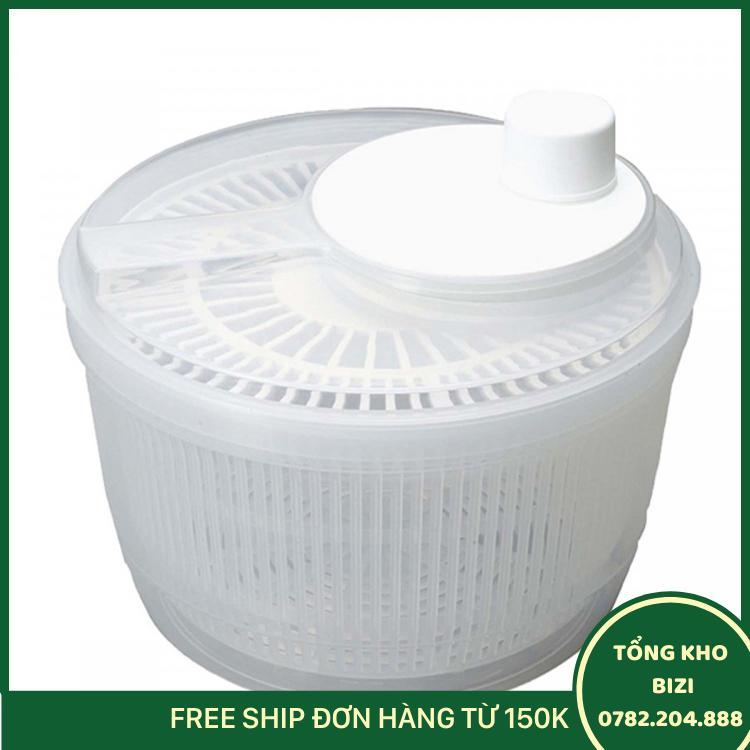 Rổ Quay Rau Ly Tâm Rotary Nội Địa Nhật Bản - Free Ship Toàn Quốc