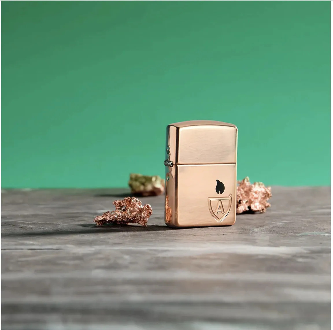 Bật lửa Zippo 46171 – Zippo Armor Solid Copper Case - Chính hãng 100%