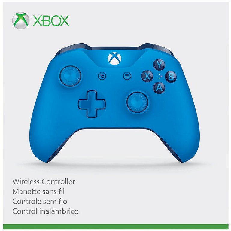 Tay Cầm Chơi Game Microsoft Xbox One S (Xanh Dương) - Hàng Nhập Khẩu