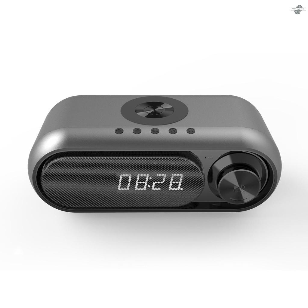 Loa Bluetooth Không Dây Kỹ Thuật Số Đa Năng Tích Hợp Đồng Hồ Báo Thức Và Phụ Kiện