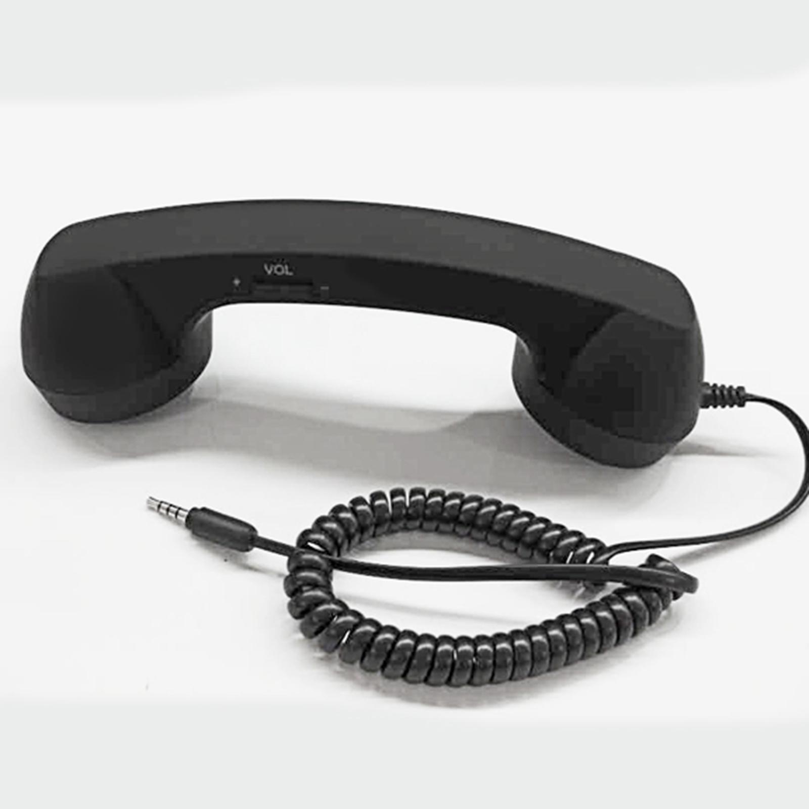 Retro Telephone Handset 3.5mm Classic Mini for iPhone iPad Mobile Phones