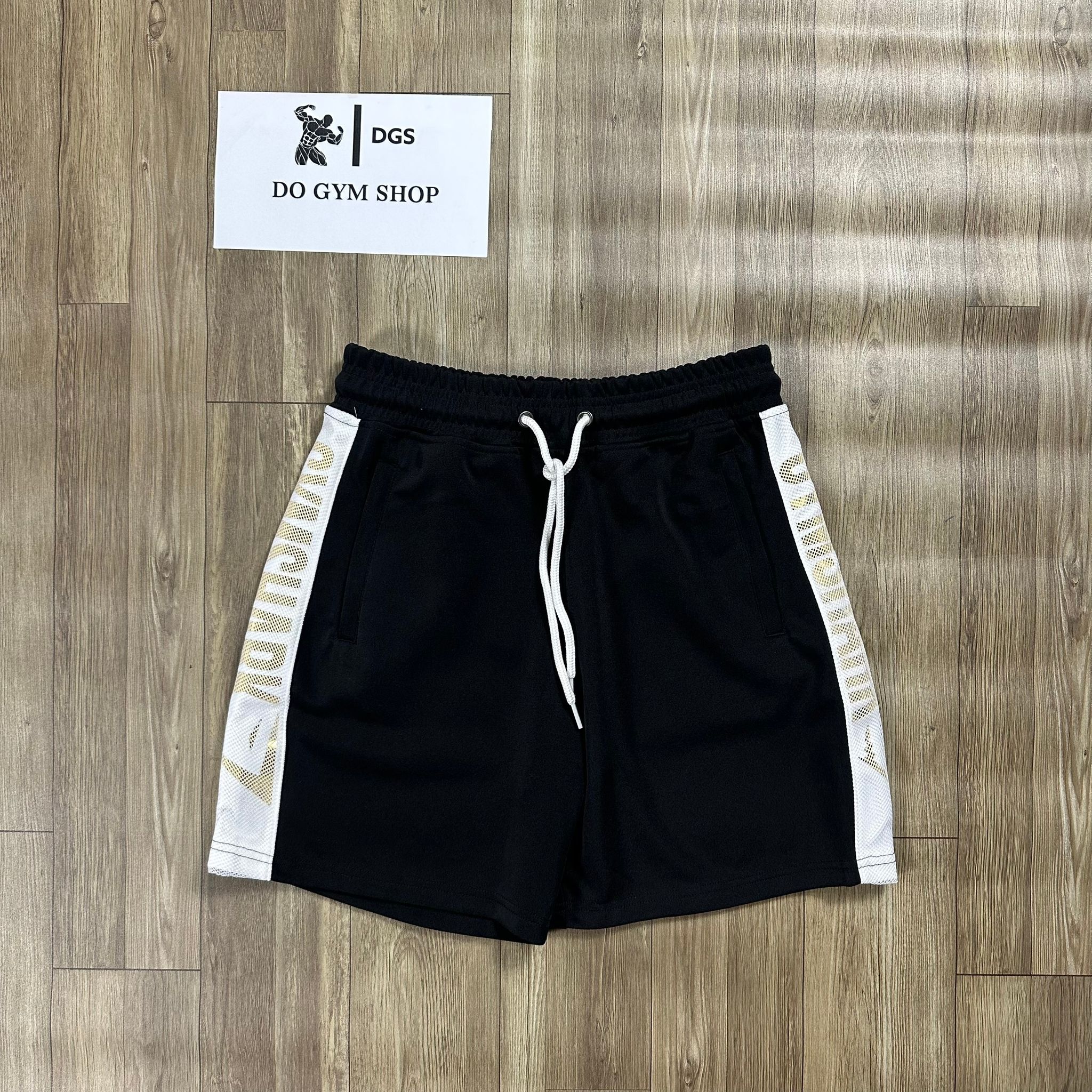 Quần thun ngắn nam tập gym DOGYMSHOP thun poly 2 da co giãn 4 chiều thoáng mát thoải mái khi chơi thể thao QGQL6